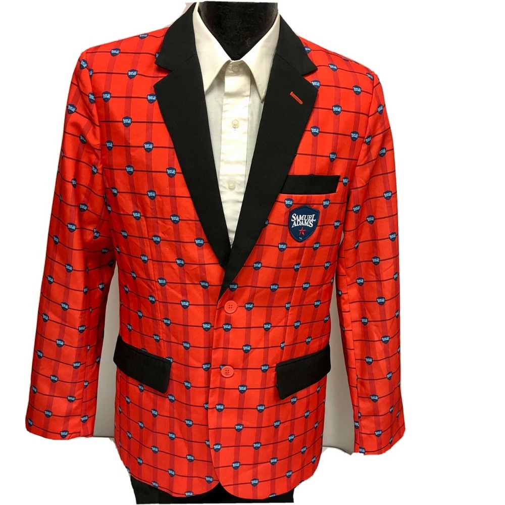 Samuel Adams PROMO Sport Coat Tipsy Elves BREWANIA Jacket Boston BEER Blazer